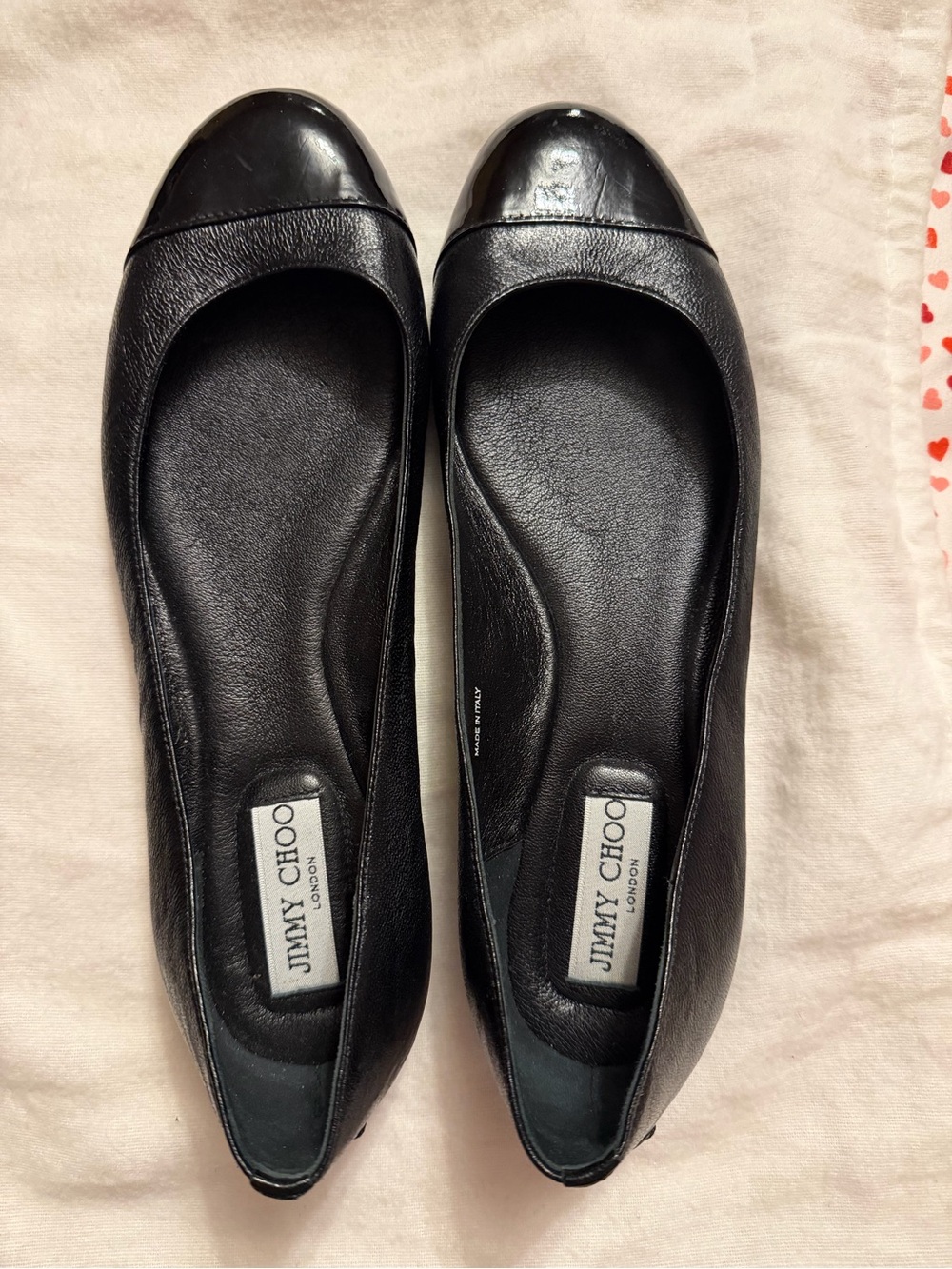 Jimmy Choo Black Flats EU 41